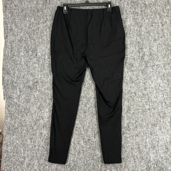 J.Jill‎ Pants Womens M Black High-Rise Ponte Leggings Stretchy Business Casual - Picture 2 of 9